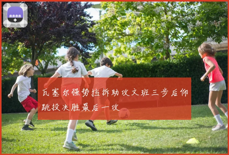 瓦塞尔强势挡拆助攻文班三步后仰跳投决胜最后一攻